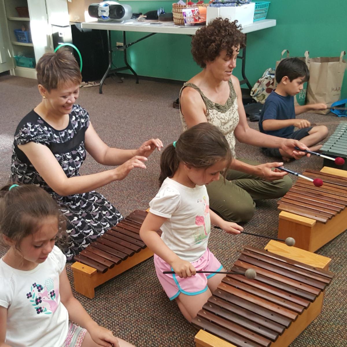 Musikgarten Class at the Music Institute of Chicago