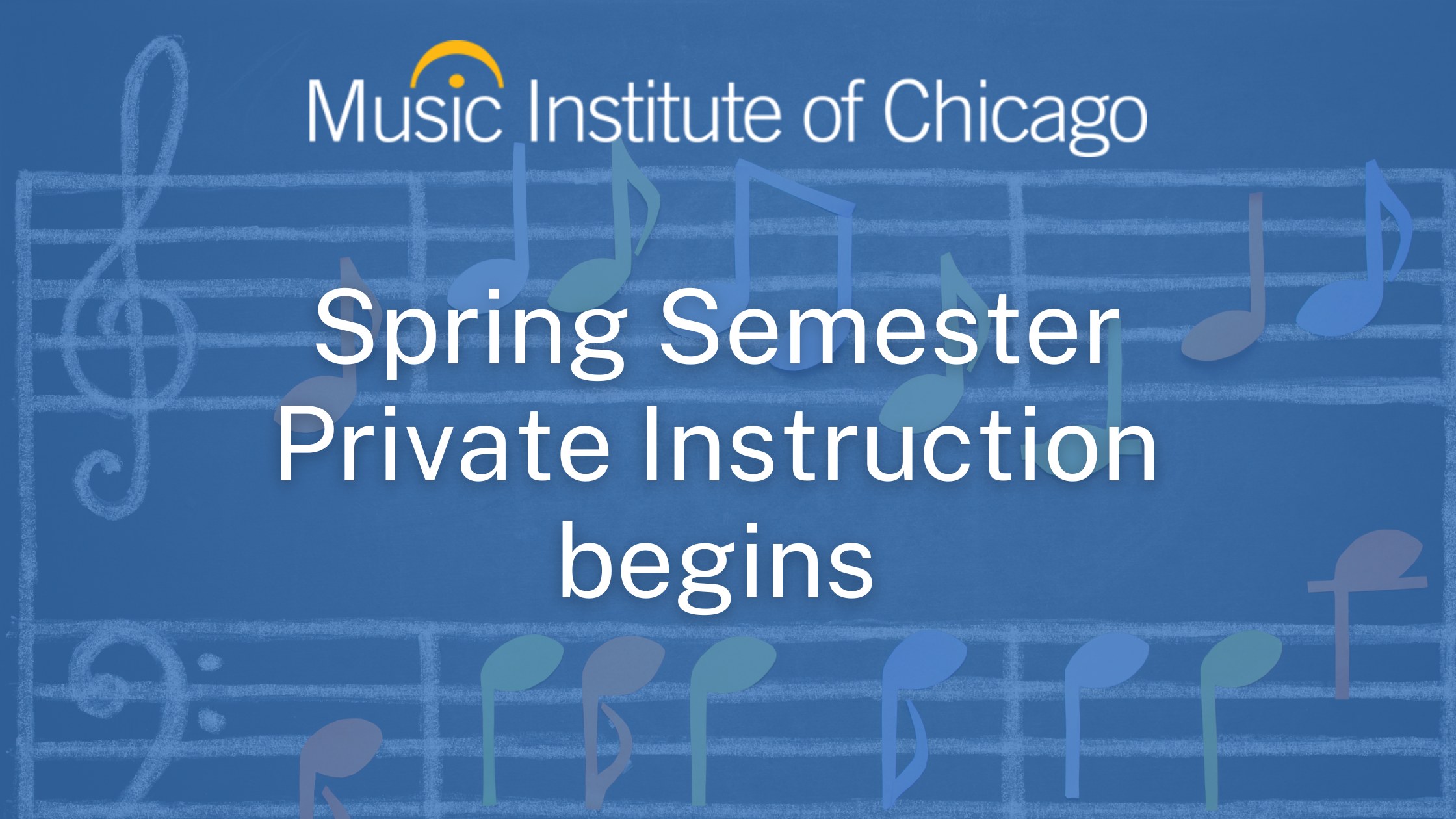 Music Institute Spring Semester Begins