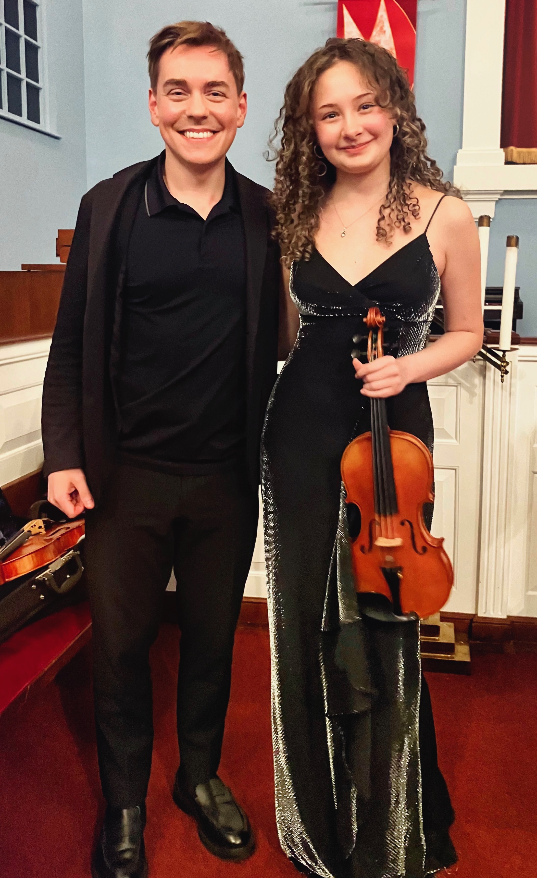 Matthew Lipman and Paloma Furst Chavira