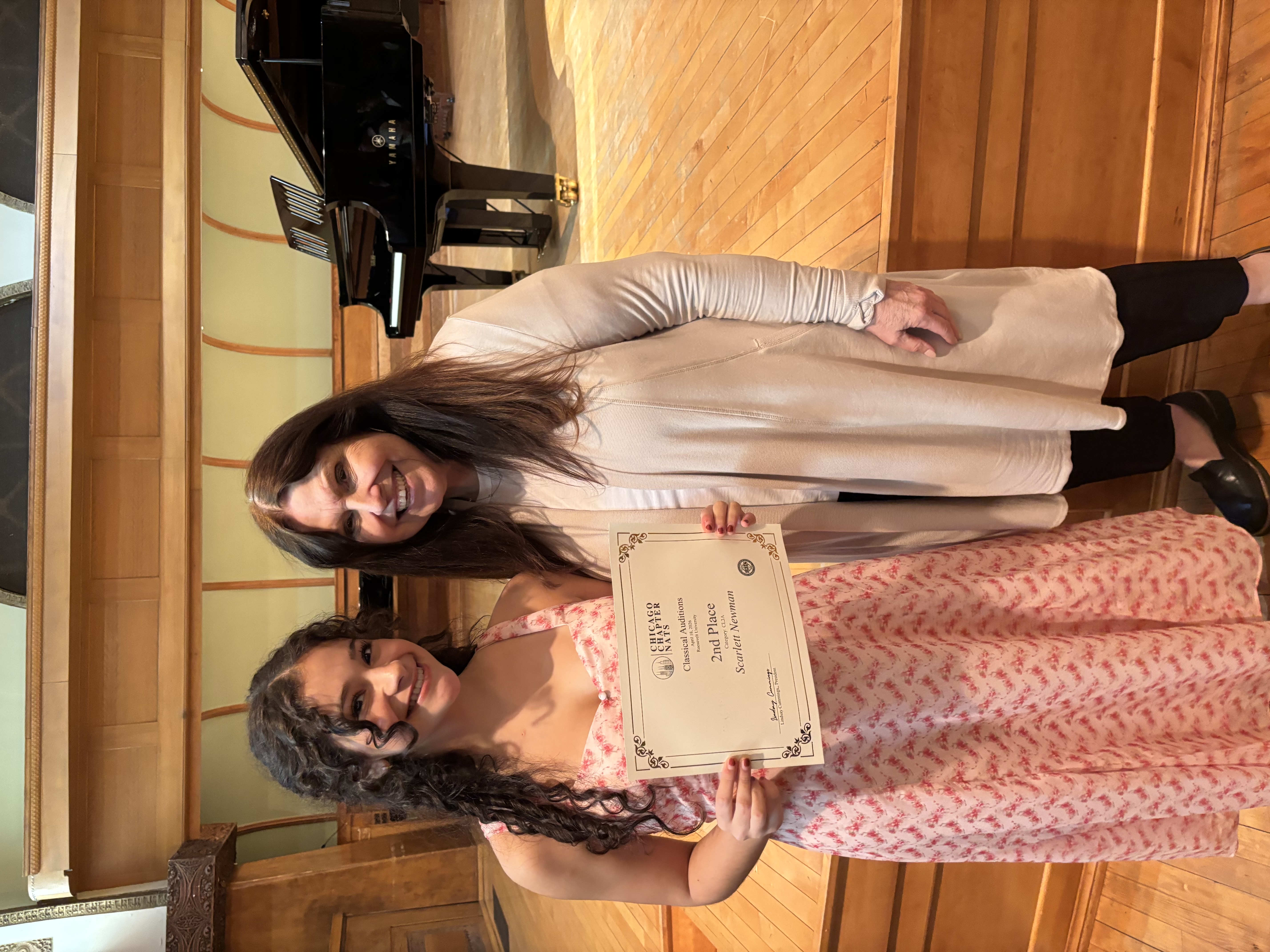 Scarlett Newman and Dr. Dorothy Jean lloyd