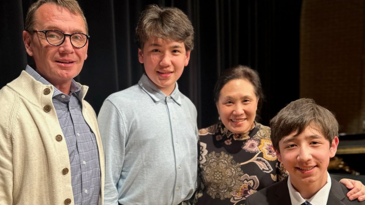 Family at Music Institute of Chicago