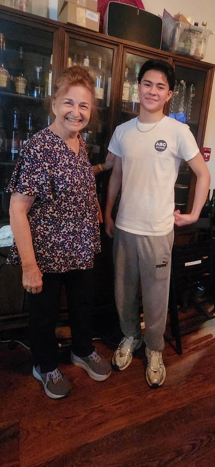 Leo Zupko with Almita Vamos