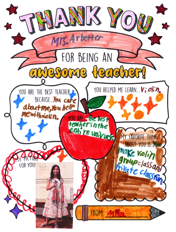 Mira Yerramilli thank you note