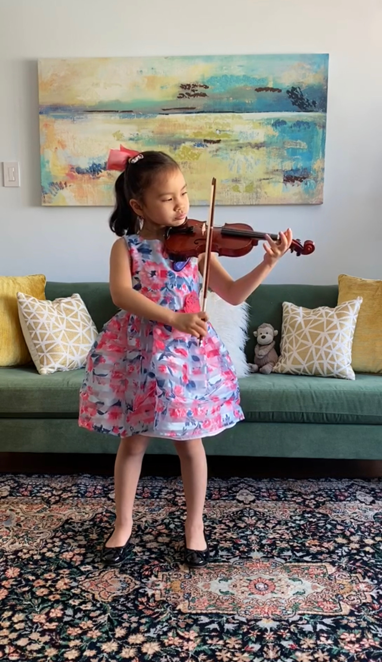 Tentana Beginning Violin Studies, May 2020