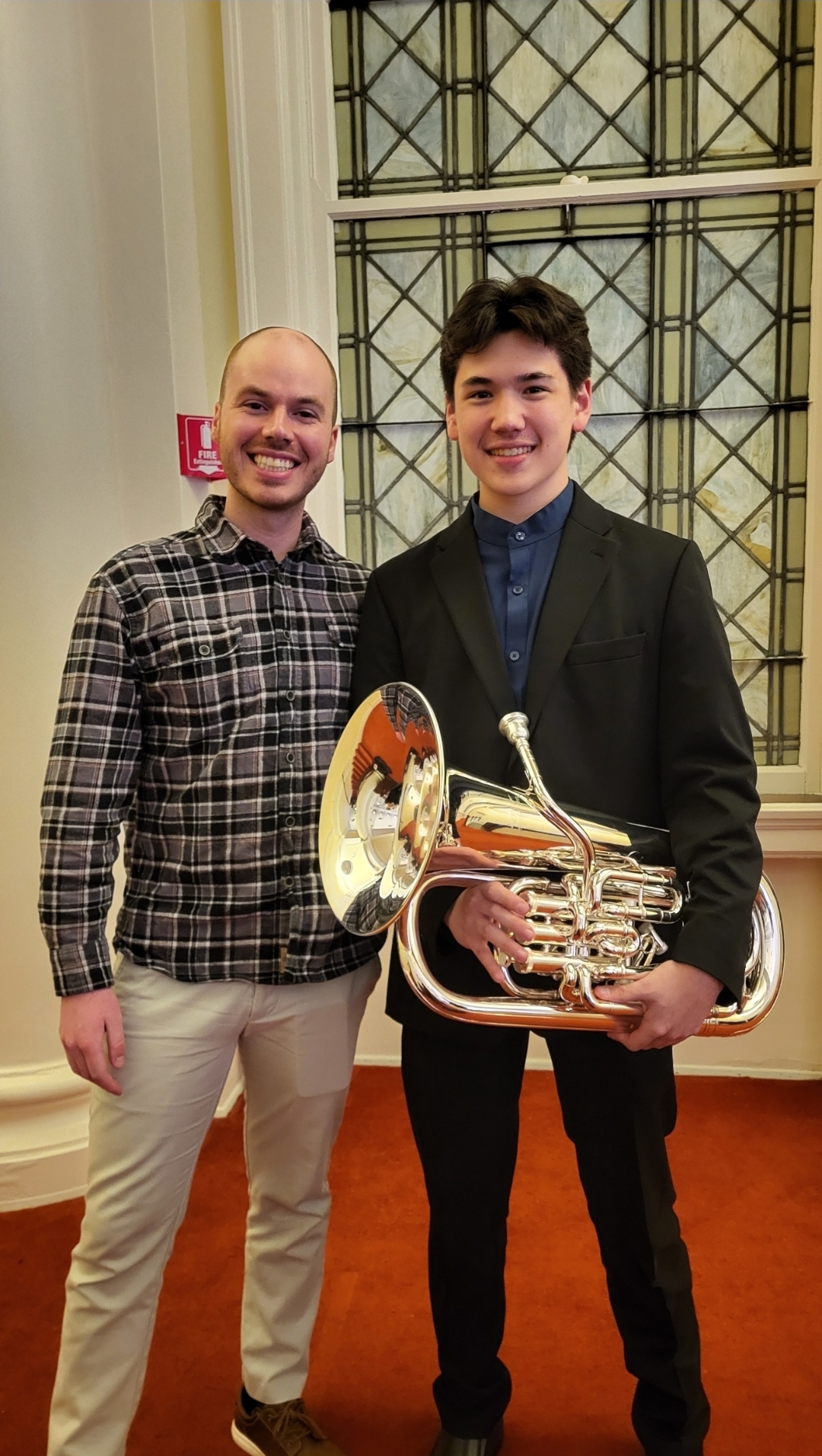 Nick Collins and Joey Kim