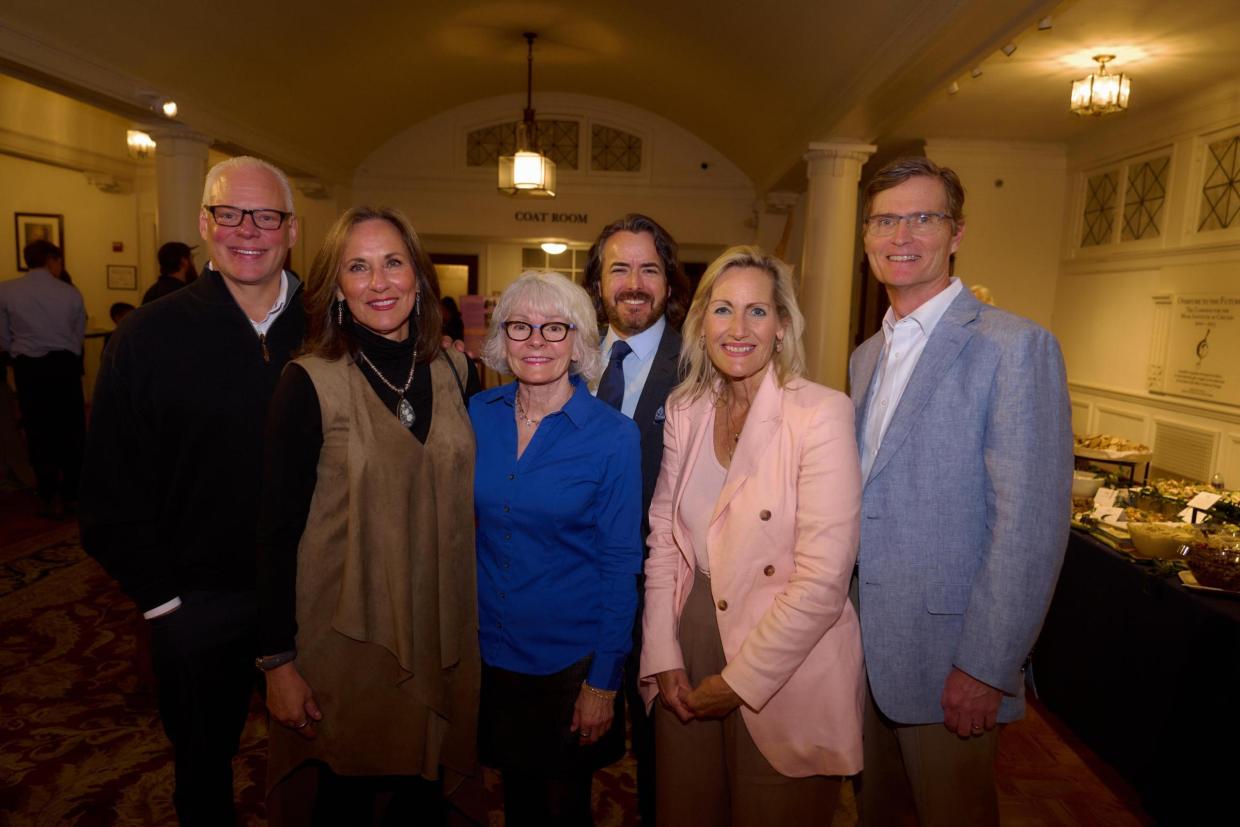 Picture of Patron Society Members at the reception before One Composer, One Community 2025