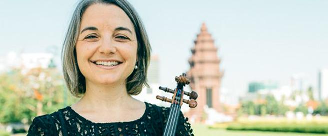 Teacher Spotlight on Ashley Pensinger-Sok, violin