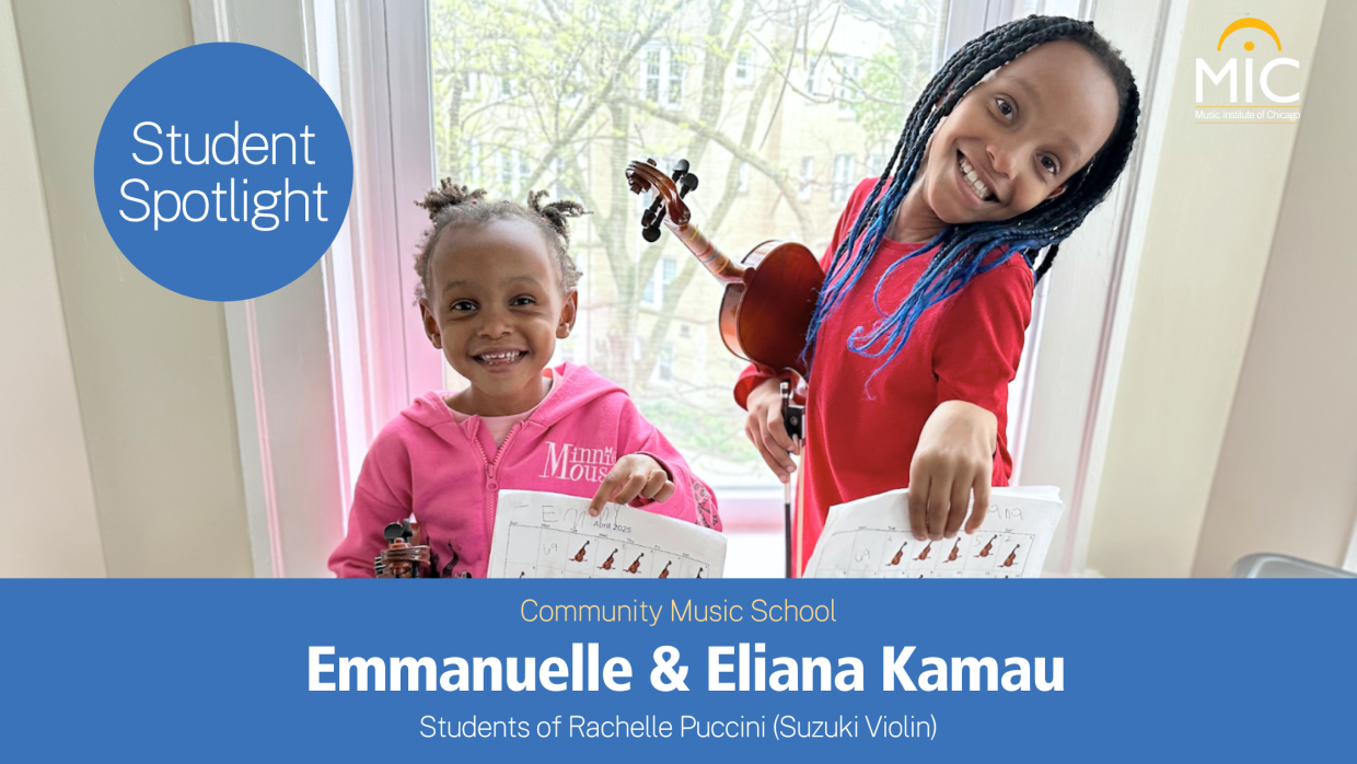 Student Spotlight: Emmanuelle and Eliana Kamau