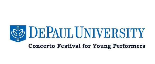 The DePaul Concerto Festival for Young Performers
