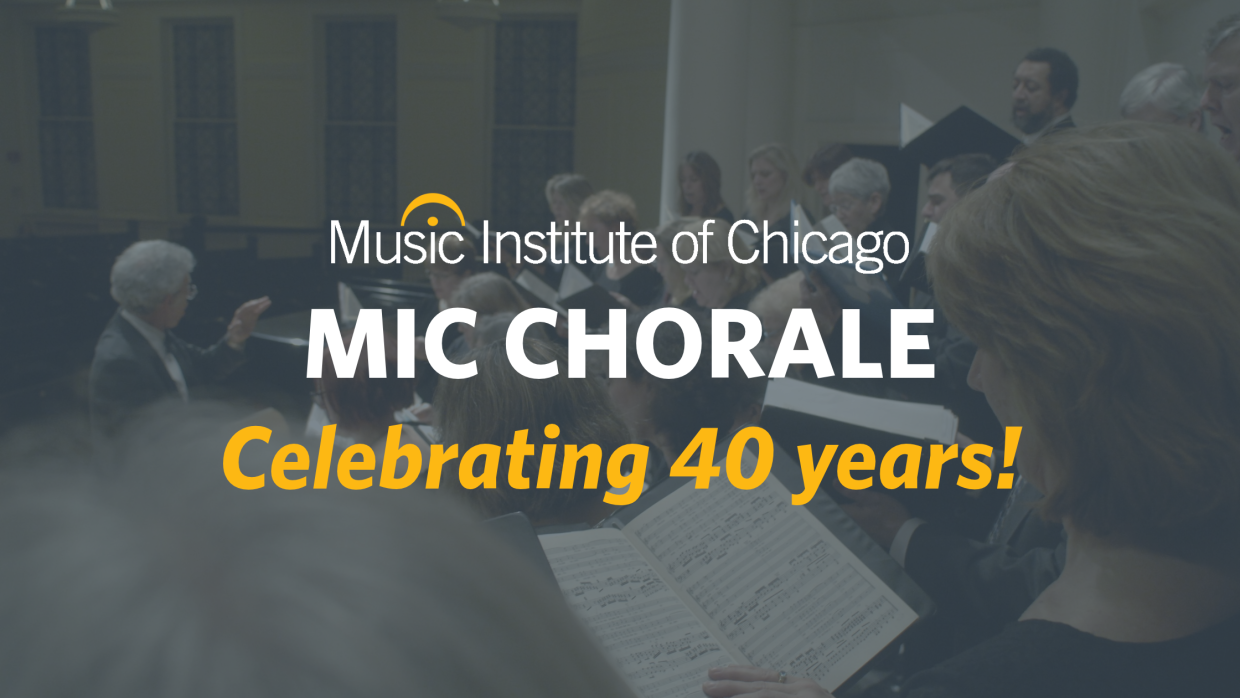 The MIC Chorale Celebrates 40 years!
