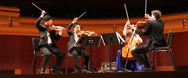 Academy's Kairos Quartet Wins 2018 Fischoff National Chamber Music Competition