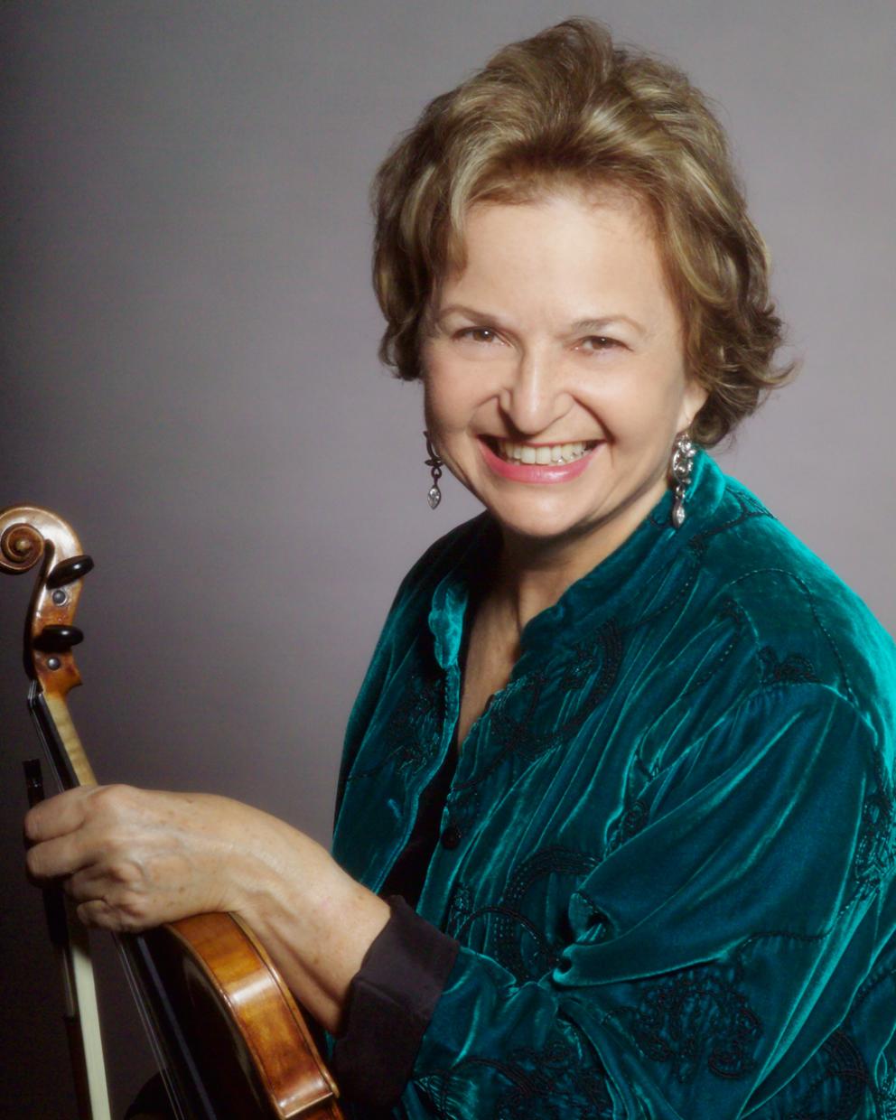 Music Institute Violin & Viola Faculty member, Almita Vamos