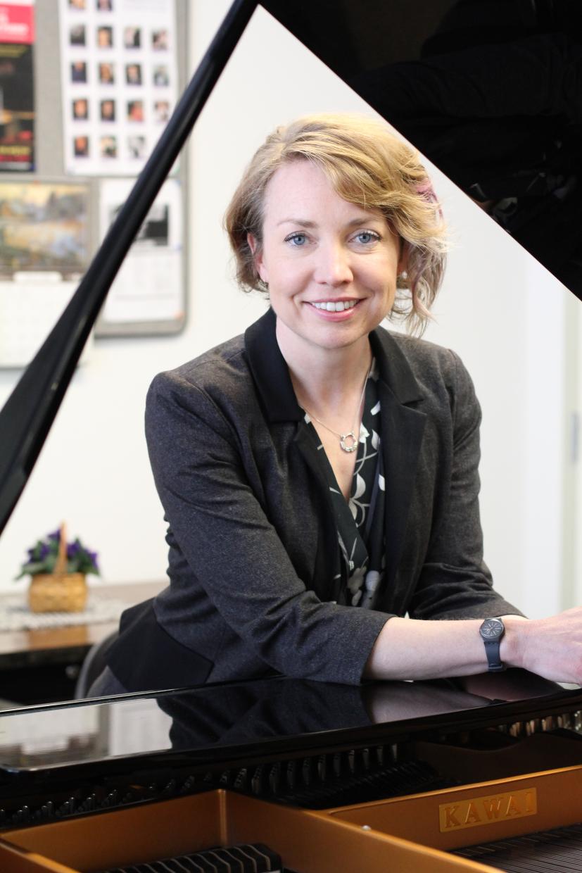 Music Institute Piano Faculty member, Aubrey Faith Slaker