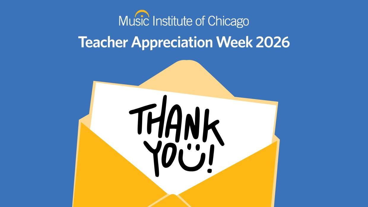 Celebrating Music Institute Faculty: Teacher Appreciation Week 2026