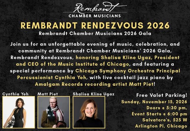 Rembrandt Chamber Musicians Flyer