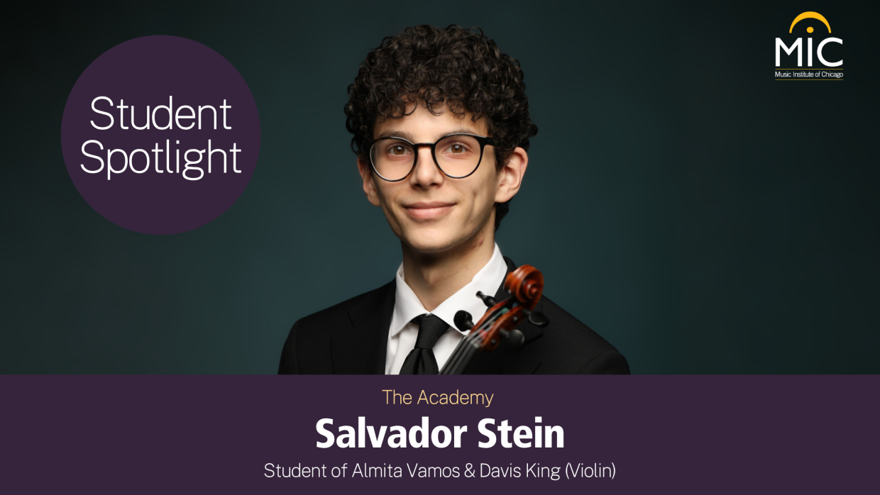 Academy Student Spotlight: Salvador Stein