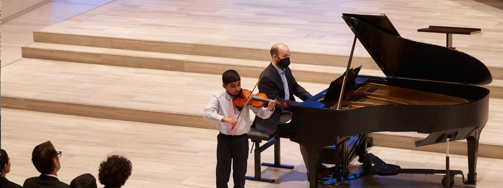 MIC student recital at Gratz Center, Chicago