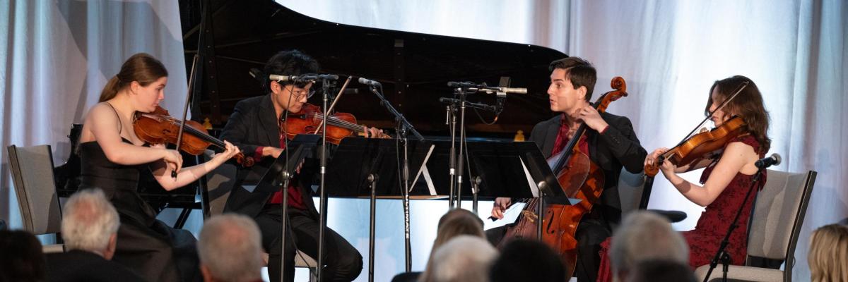 2025 Gala - Academy Caspian String Quartet