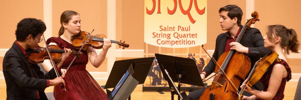 Saint Paul String Quartet Competition Caspian Quartet