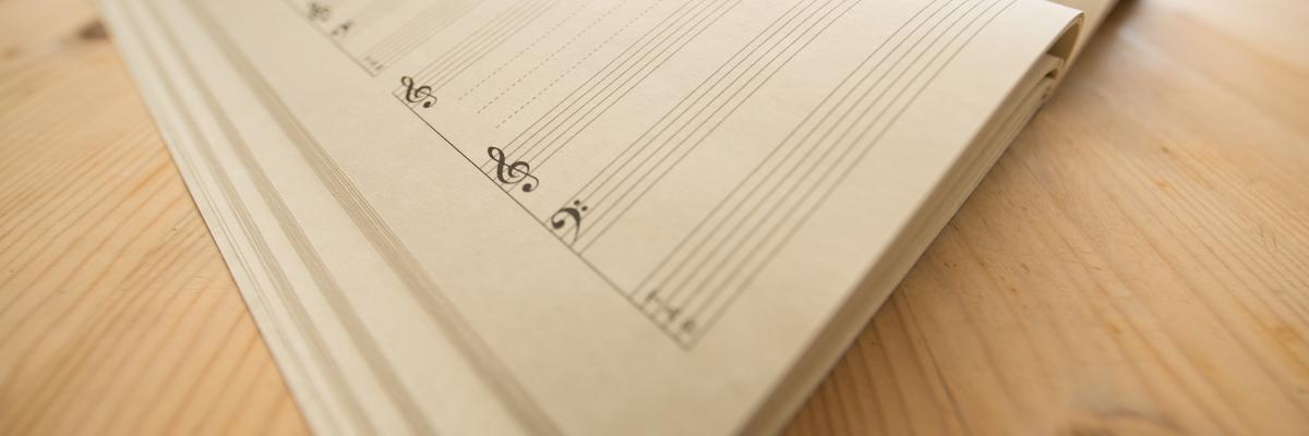 Empty Sheet Music