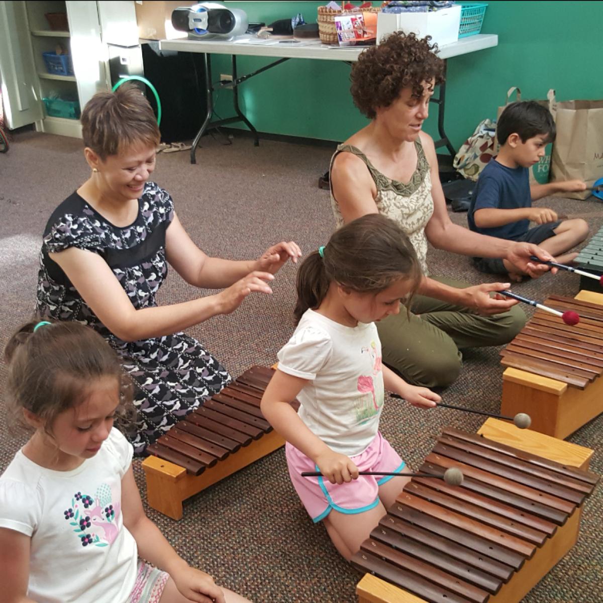 Musikgarten Class at the Music Institute of Chicago