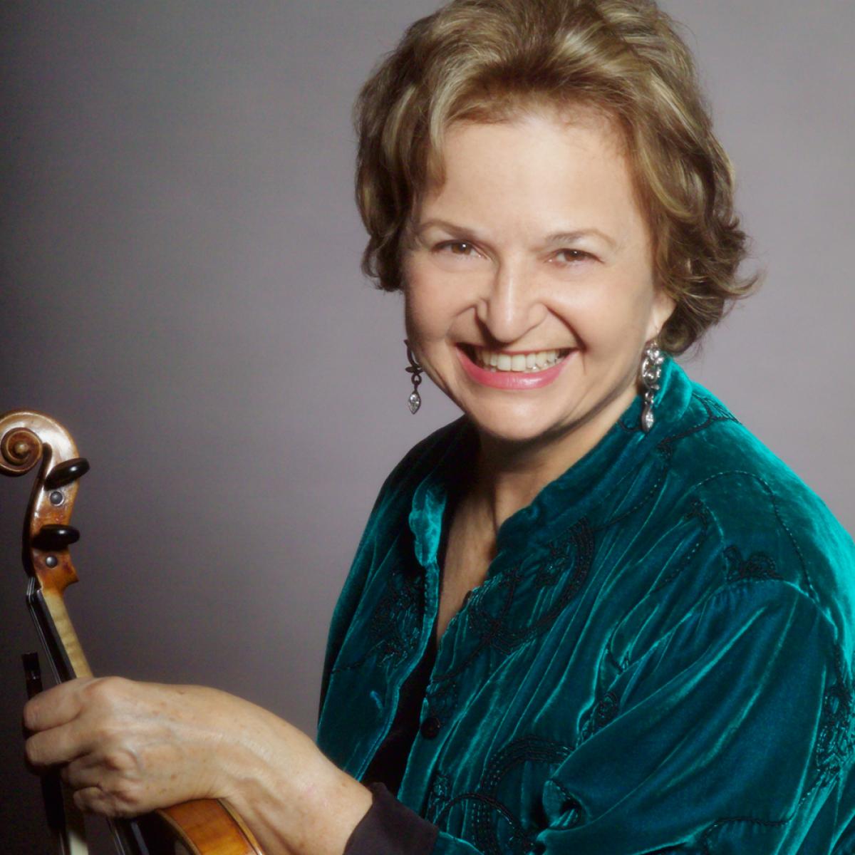 Music Institute Violin & Viola Faculty member, Almita Vamos