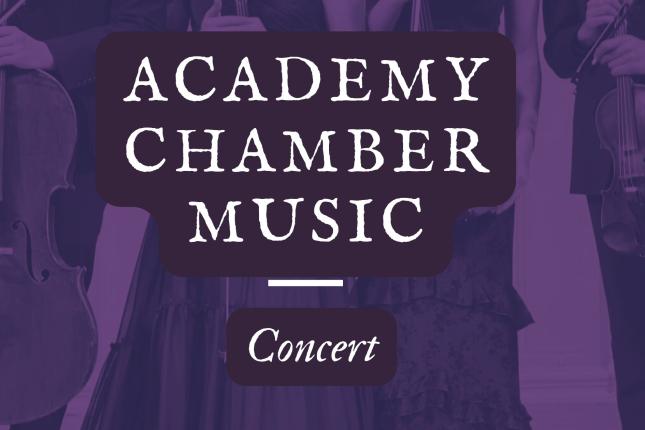 Music Institute's Academy Chamber Music concert