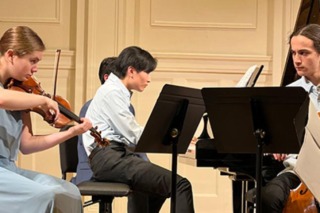 Academy Chamber Musicians Shine