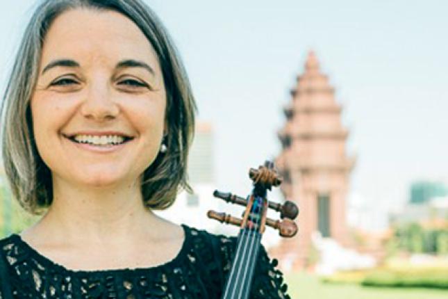 Teacher Spotlight on Ashley Pensinger-Sok, violin