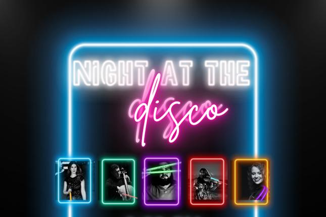 Gloria Burca's Night at the Disco at Nichols Concert Hall