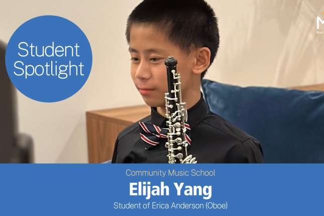 Student Spotlight: Elijah Yang