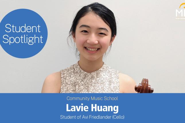 Student Spotlight: Lavie Huang