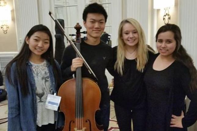 Academy Students at IMEA All-State Festival & Conference