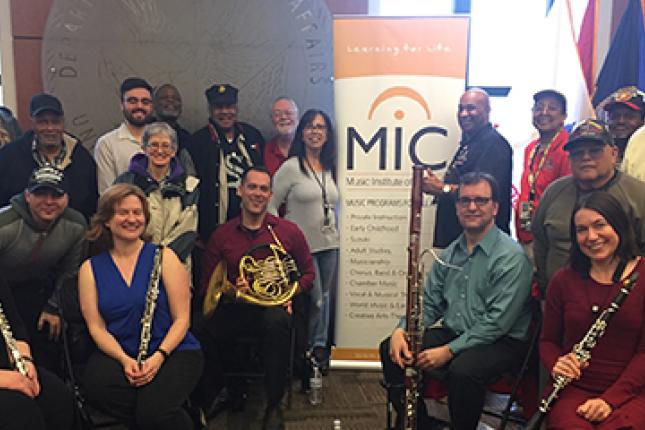 MIC performs for Veterans