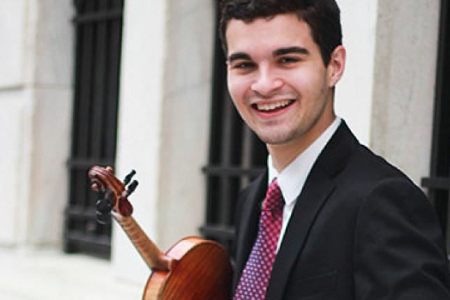 Where are they now? Violin alumnus Zachary Spontak