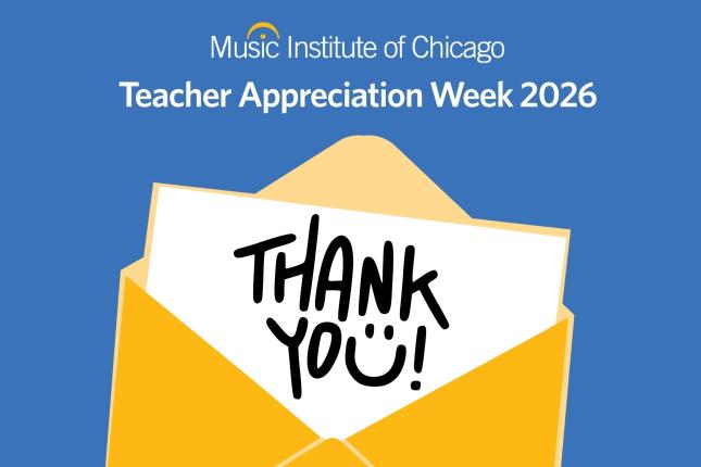 Celebrating Music Institute Faculty: Teacher Appreciation Week 2026