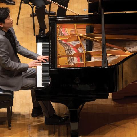MIC Academy pianist Noah Kim 