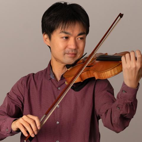 Music Institute Violin & Viola Faculty member, Aki Tanaka