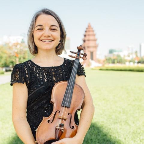 Music Institute Violin Faculty, Ashley Pensinger-Sok