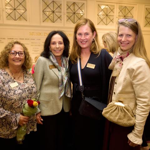 Members of MIC Senior Leadership with Alexandra Nichols, MIC Trustee, Chair Emerita