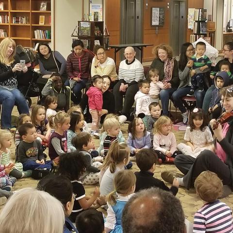 MIC at Evanston library