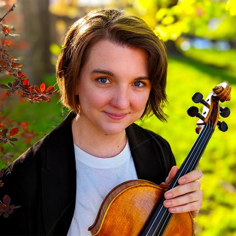 Music Institute Violin & Viola Faculty member, Rebecca Miller