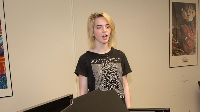 Voice Student at MIC