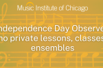 Music Institute observes Independence Day- July 4, 2026