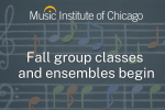 Music Institute Fall group classes begin