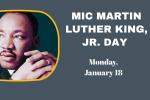 Martin Luther King, Jr. Day Observed